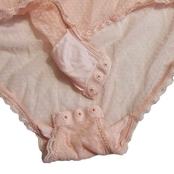 Pink Lace Bodysuit - Picture 2 of 5